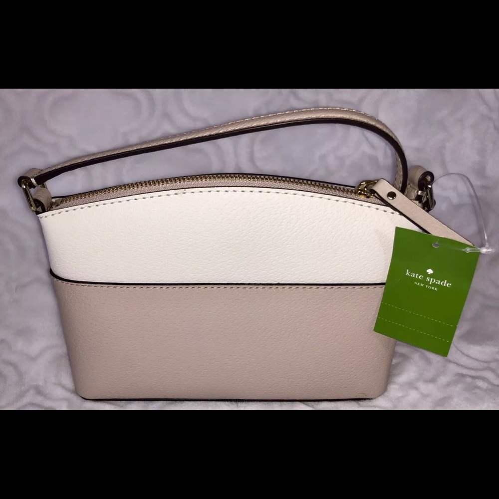 🌷Kate Spade Millie NEW Crossbody Handbag Beige Purse Bag - Picture 2 of 3